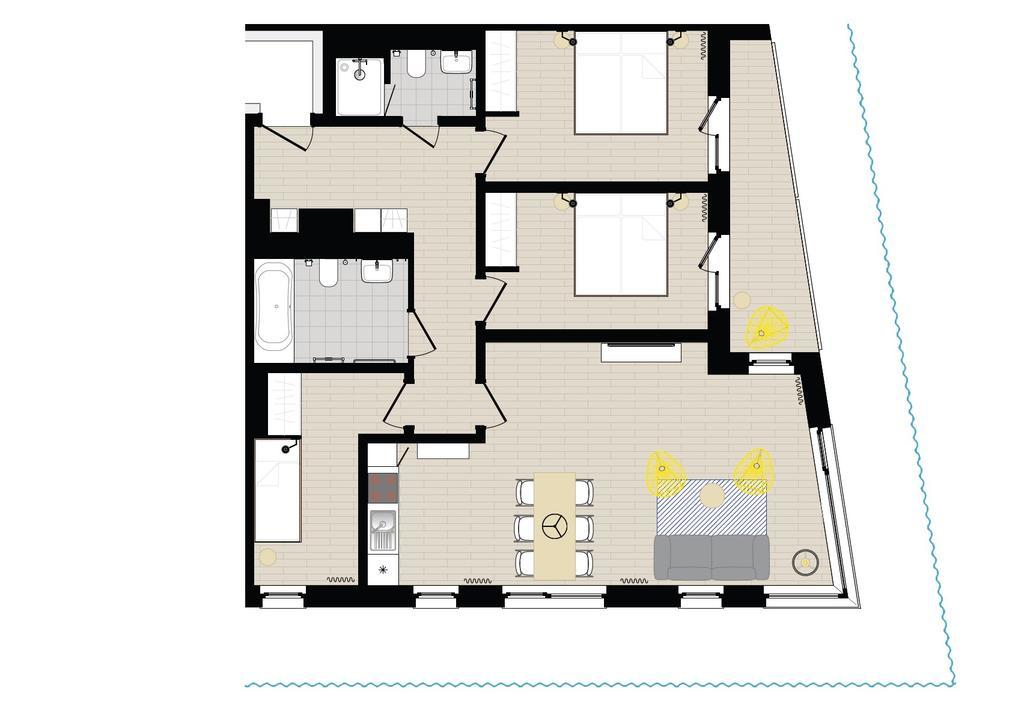 Hafenapartments Warnemuende Rostock Eksteriør bilde