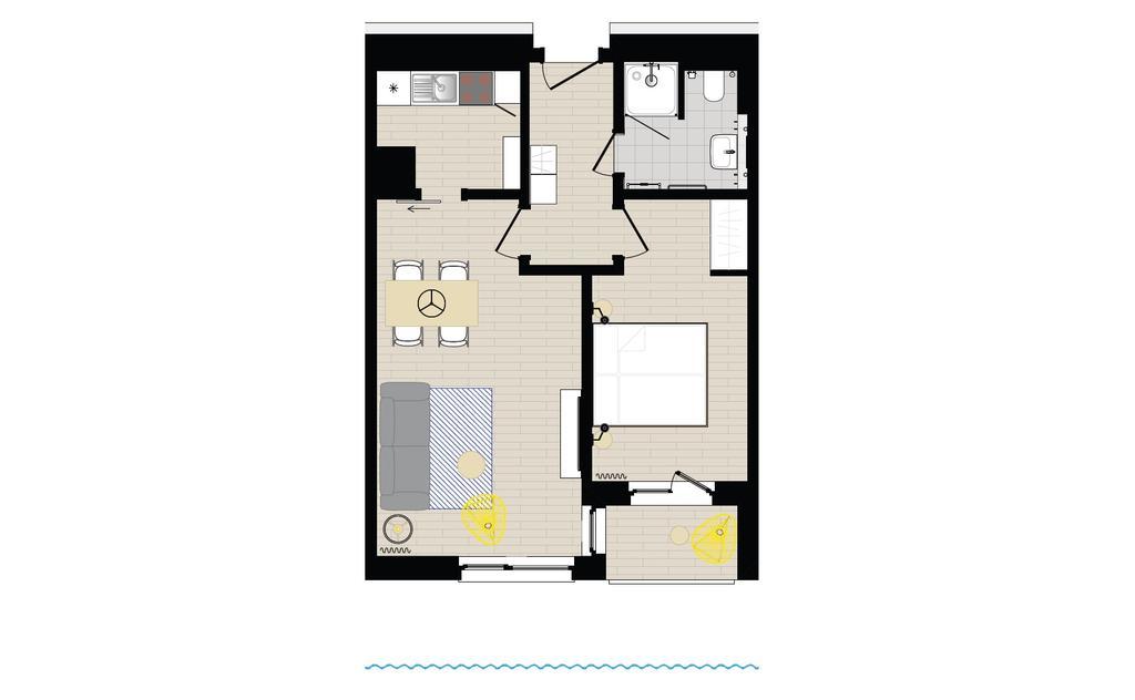Hafenapartments Warnemuende Rostock Eksteriør bilde